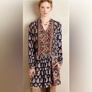 Anthropologie TINY Pacquerette Boho Dress
